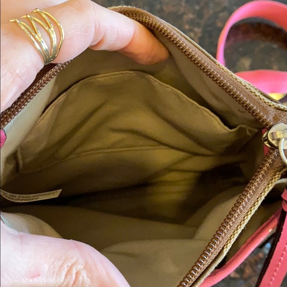 Coach monogram and pink crossbody - Picture 2 of 7